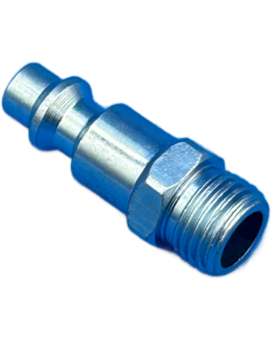 1/4 Male Steel Plug to 1/4 Male NPT