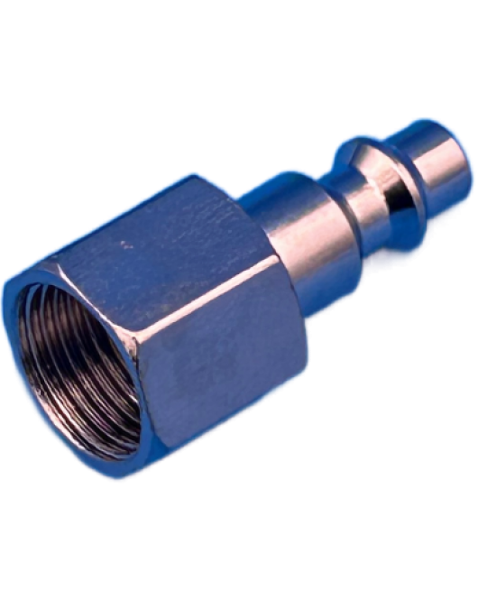 1/4 Male Steel Plug to 1/4 Female NPT